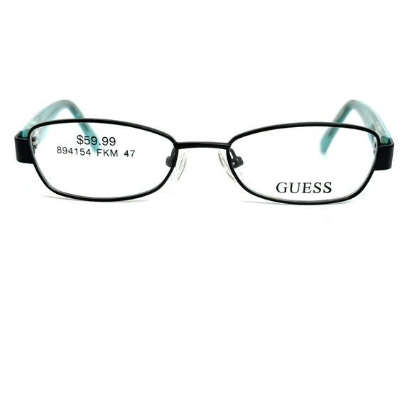 Guess Other - Guess Kids‎ Eyeglasses Frames GU9092 BLK Black Blue Full Rim 47-16-130 H19298
